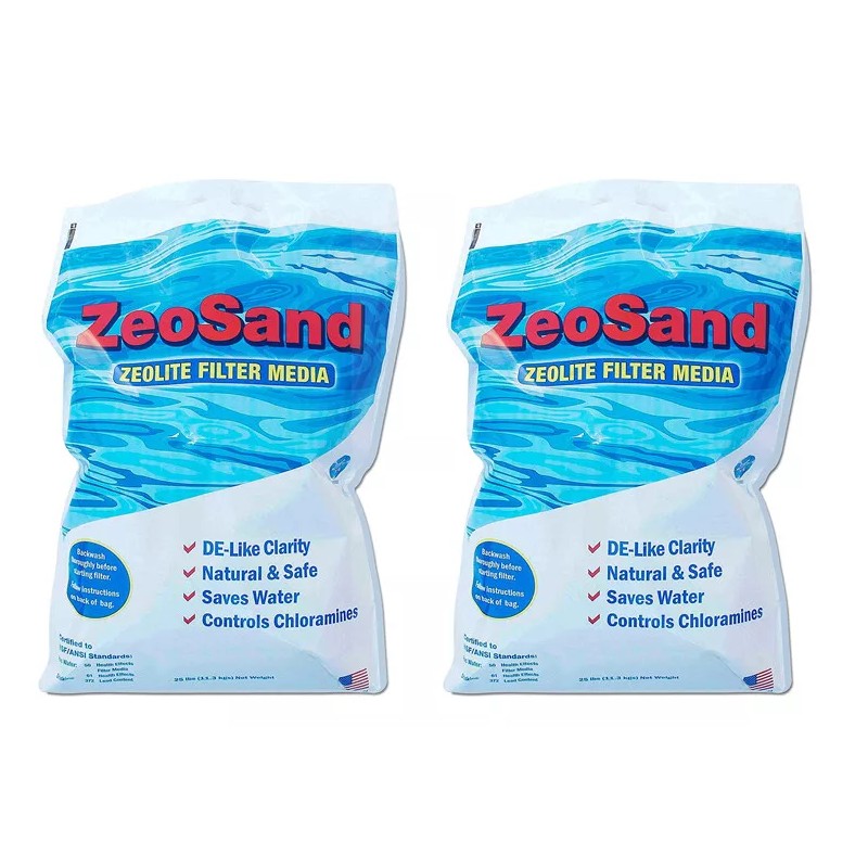 ZeoSand® ZeoSand Alternative Swimmning Pool Sand ZeoLite Filter Media -