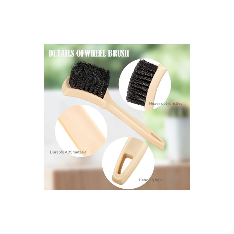 ICSTM Carpet Brushes for Cleaning, Scrub Brush for Floor Mats,