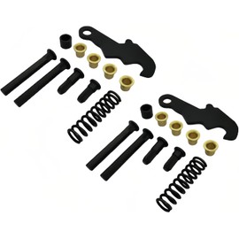 Zieichy 2PackDoor Hinge Repair Kit with Pin Bushing Cam Studs Spring Set Fits for Ford Mustang for Mercury 1964-1967
