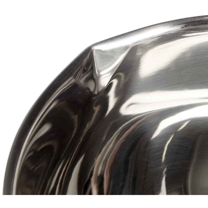 Metaltex 23514610080 Mixing Bowl 2.8 L Non-Slip Stainless Steel Silver
