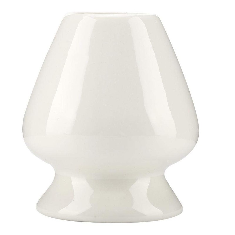 Fdit Matcha Whisk Stand Ceramic Holder for Bamboo Matcha Chasen