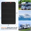JUSTTOP RV Door Window Shade, Magnetic Foldable Blackout Window Cover