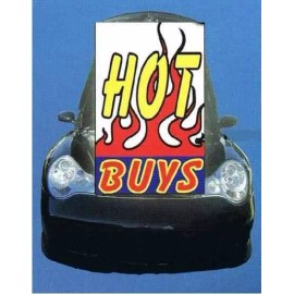 AutoDealerSupplies UNDER HOOD SIGN - HOT BUYS-   sb01