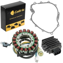 For Yamaha Stator & Regulator Rectifier for Yamaha Grizzly 660 YFM660 2002-2008 Ww/Gasket