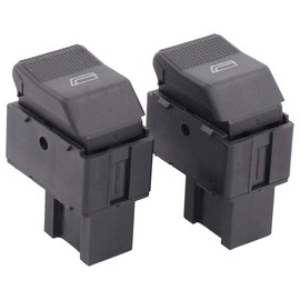 Front Left Window Regulator Switch Switch Button for Cordoba 6K1 6K2 Ibiza II Lupo 6X1 6E1 Polo 6N2 Pack of 2