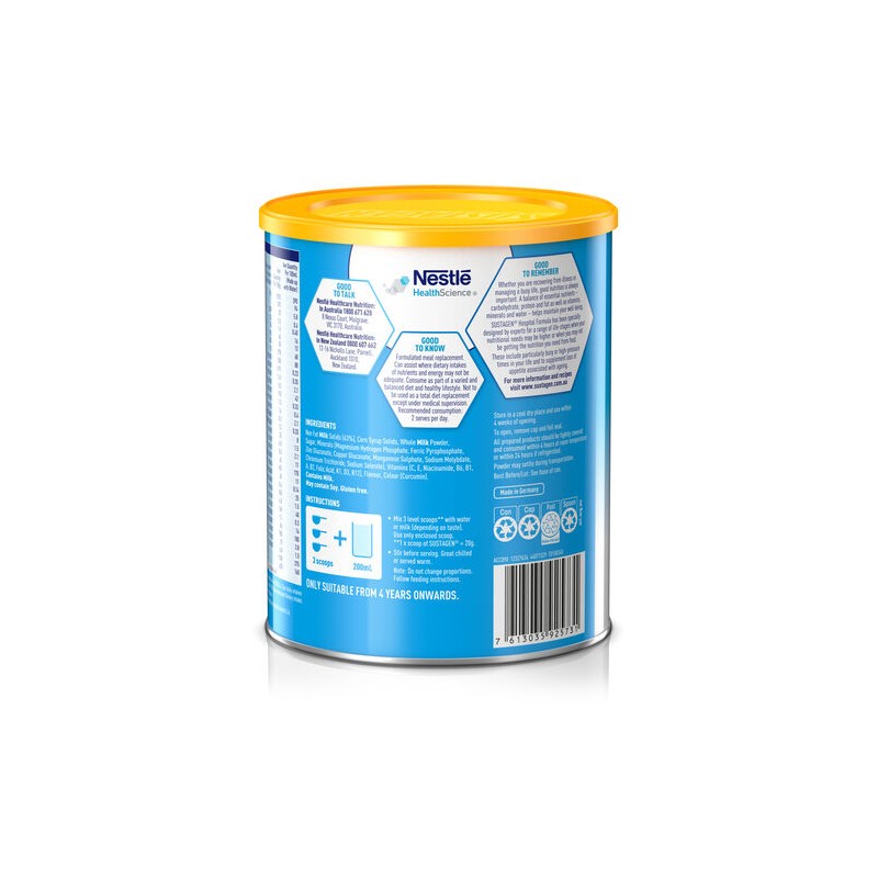 Sustagen Hospital Active Banana 840g