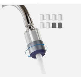 Frizzlife Sink Faucet extender with Water Filter - 360 ° Rotating head - Frizzlife