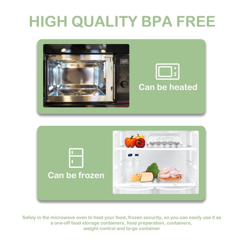 MBC MAT BOARD CENTER, 25-Pack (32 Oz) 1-Compartment Food Container-Rectangular