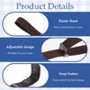 JIYIN 3 PCS No Buckle Stretch Belts for Toddler, 3