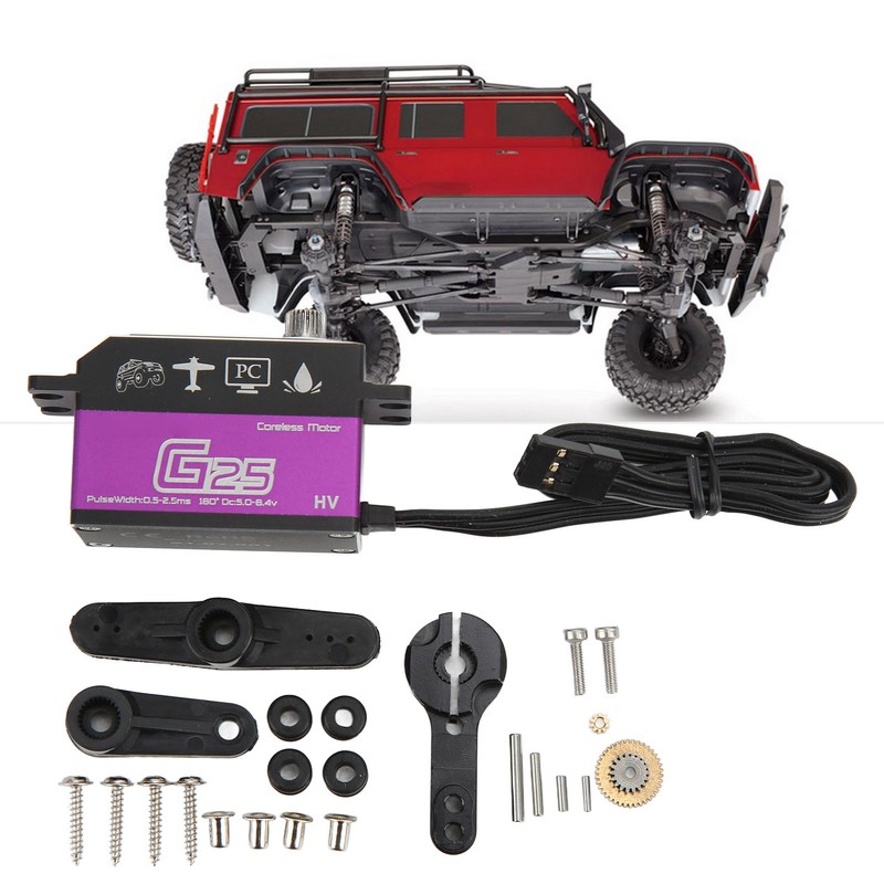 Metal Gear Servo Fully Waterproof Servo System High Speed Response