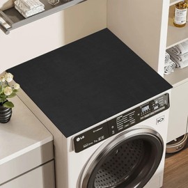 Washing Machine Cover 60 x 60 cm, Universal Washing Machine Cover, Non-Slip Washing Machine Cover, Non-Slip Washing Machine Mat, Dust Cover for Washing Machine, Dryer, Lid Protector