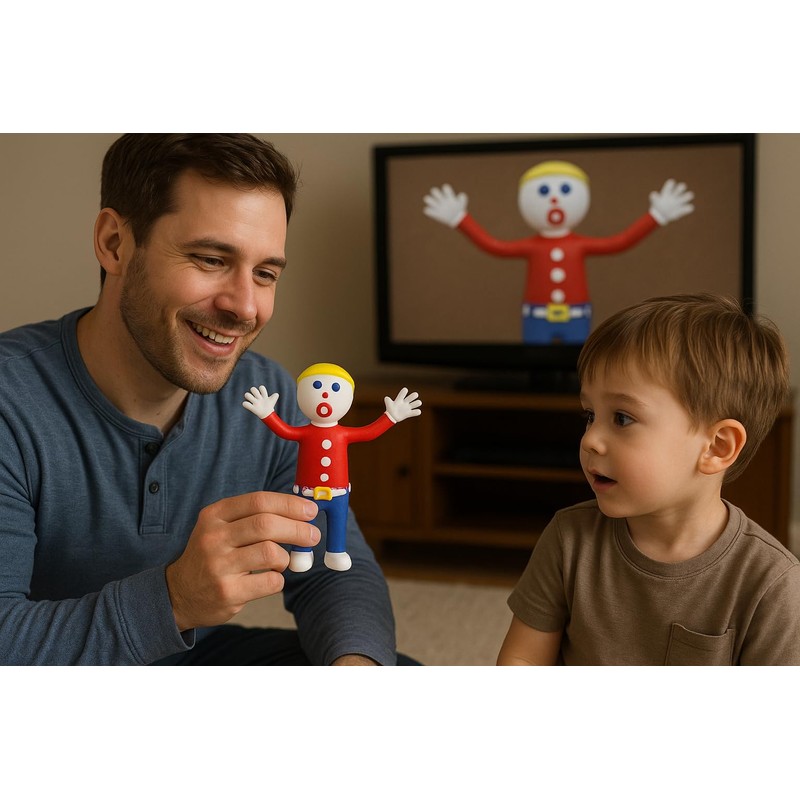 NJ Croce 5.75" Mr. Bill Poseable Figure, Classic Saturday Night