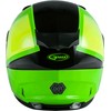 FF-49S Full-FACE Hail Snow Helmet NEON GRN/HI-VIS/BLK MD
