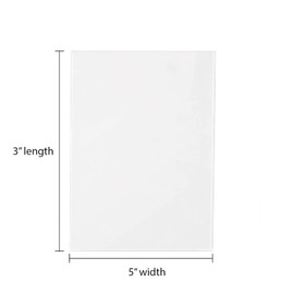 Cellophane Sweet Bags Crystal Clear Display Bags 3" x 5" / 75mm x 125mm - Pack of 1000