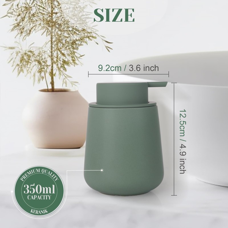Bosilunlife Soap Dispenser (Green Foam)