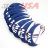 Unbranded USA Flag 10 pcs Golf Head Cover Club Iron