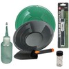 Sluice Monkey 10" Green & Black Gold Pan Panning Kit