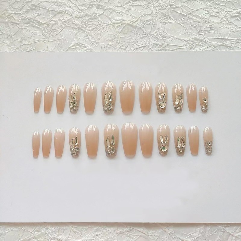 Lwenjing Nail Tip, False Nail Tip, 3D Nail Tip, Handmade