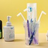 WLLHYF 4 Pcs Tuft Toothbrush Tufted Brush, Interspace Toothbrushes End-Tuft