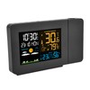 Indoor Outdoor Thermometer 60m Transmission Clock Projection Function Temperature Prediction