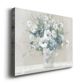 Wexford Home Landscape Canvas Wall Art Abstract Floral Forest Modern Pictures Artwork Decoration for Living Room Kitchen Bathroom Office, Ready to Hang, 18x27