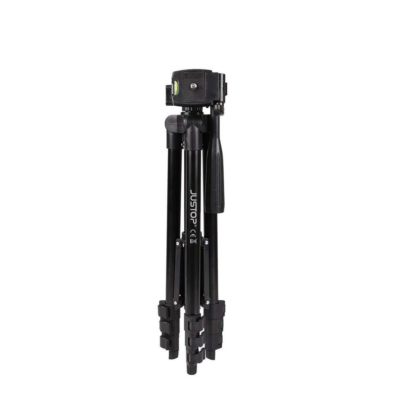 JUSTOP Lightweight Tripod Stand With Phone Holder, Aluminum, For Phone,