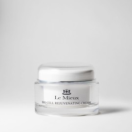 Le Mieux Bio Cell Rejuvenating Cream - Triple Peptide Facial Moisturizer with Hyaluronic Acid, Squalane & Rose Hip, Night & Day Cream for Face & Neck, No Parabens or Sulfates (1.75 oz / 52 ml)