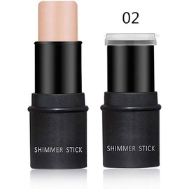 Kit de Maquillaje Facial Iluminador, Barra de Contorno y Resaltado en Polvo (02#)
