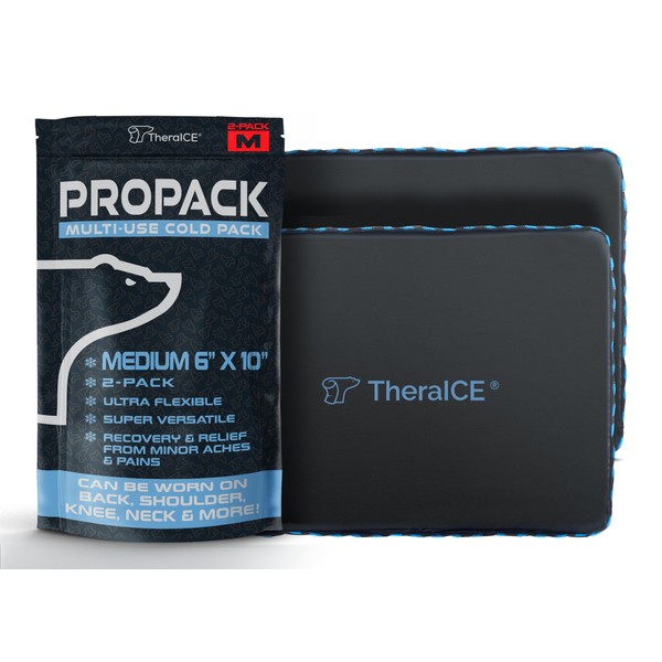 TheraICE PROpack Ice Pack for Injuries, Reusable Soft Multipurpose Cold