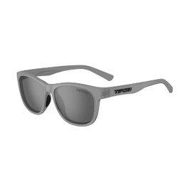 Tifosi Optics Swank Sunglasses (Satin Vapor/Smoke Polarized Lenses)