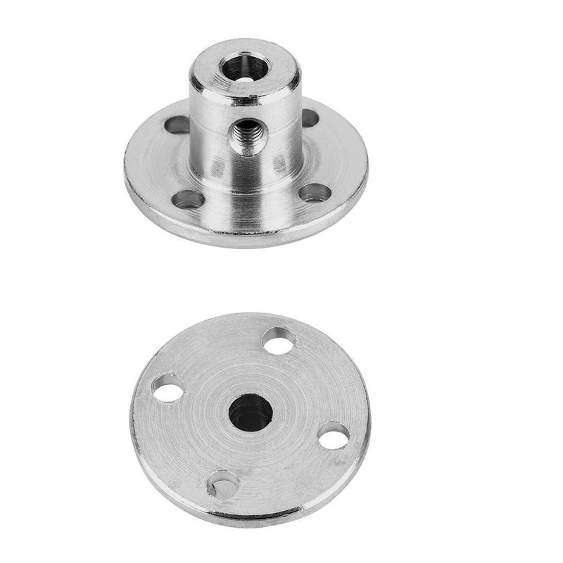 4Pcs 5mm Flange Coupling Connector, Rigid Guide Model Coupler Accessory,