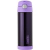 Thermos FUNtainer Vacuum Insulated Drink Bottle, 470ml, Purple, F4023PU6AUS