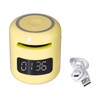 JM01 BT Clock Speaker Multifunctional Adjustable Portable BT Clock Speaker