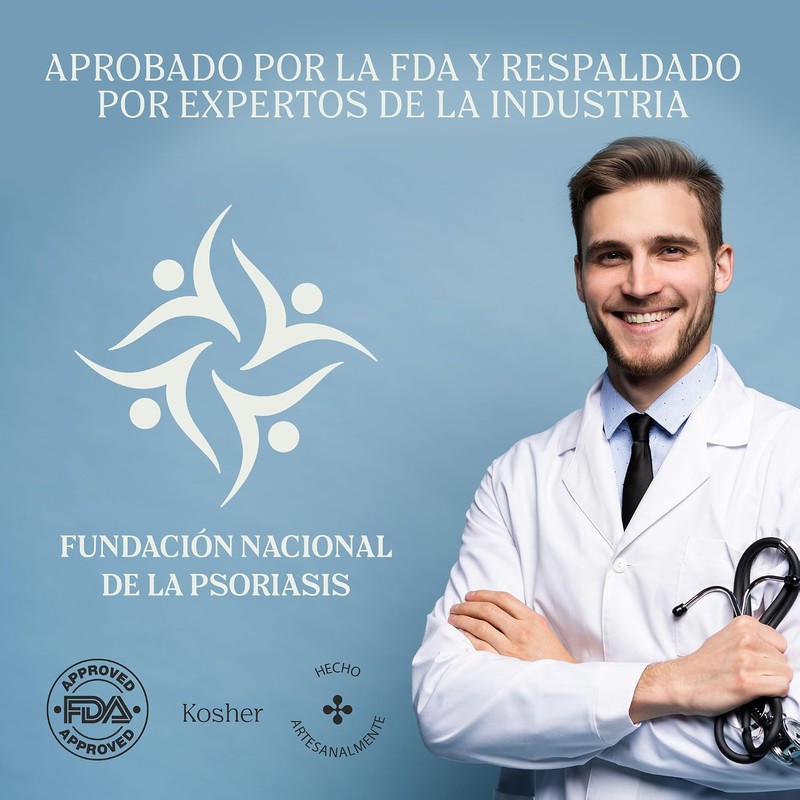 Jabón de Alquitrán para Psoriasis y Eccema, Barra Medicada 2.50