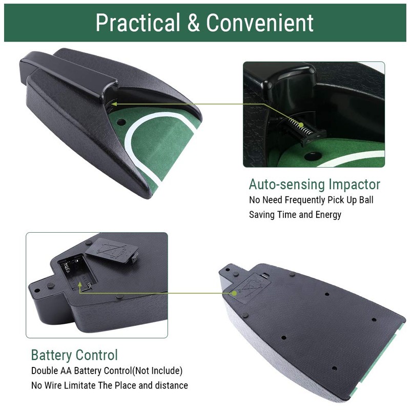 Golf Putting Machine, Golf Automatic Putting Cup Golf Putting Hole