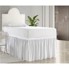 Ruffled Bed Skirt - Extra Long Tailored Drop - 100%