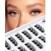 Lash Clusters Fluffly Eyelash Extension DD Curl Individual Lashes Wispy