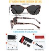 OCCI CHIARI Bifocal Reading Sunglasses 2.0 for Women Brown Tortoise