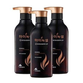 Meoncell [Minoxel] Intensive Scalp Hair Loss Shampoo 400ml 3pcs / 메온셀 [마이녹셀]인텐시브 스칼프 탈모샴푸 400ml 3개