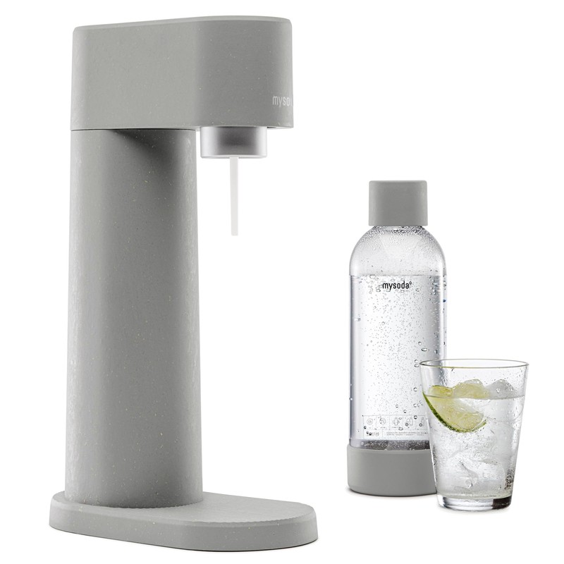 mysoda PET Bottle 0.5 L Bottle Pack of 2 Grey