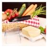 Westmark 208622E3 Fridge Butter Dishes, Plastic, Exclusive, White/Transparent, Transparent