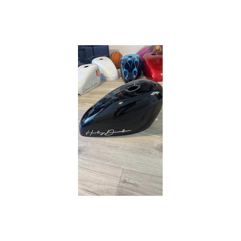 handscript Decal 2"x10" Moto Harley #2 (Right and Left) Piece