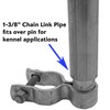 1-3/8" Kennel Hinge: Chain Link Kennel Gate Hinge - Kennel