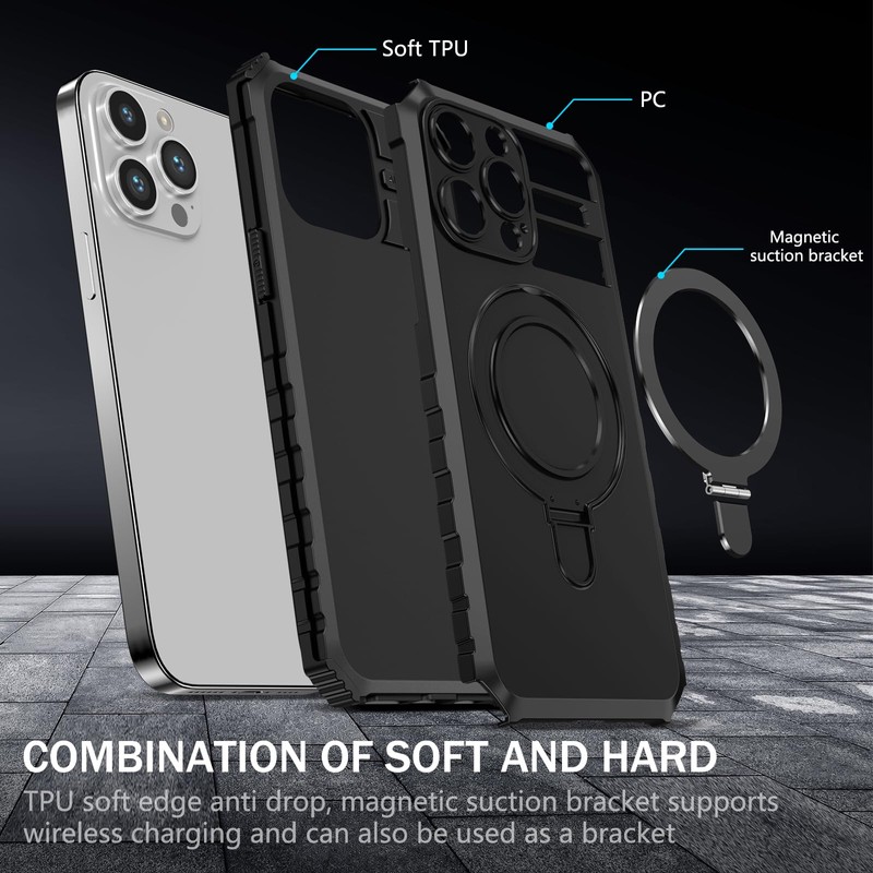 Fudley for 11 Pro Max Magnetic Case [Compatible with MagSafe]