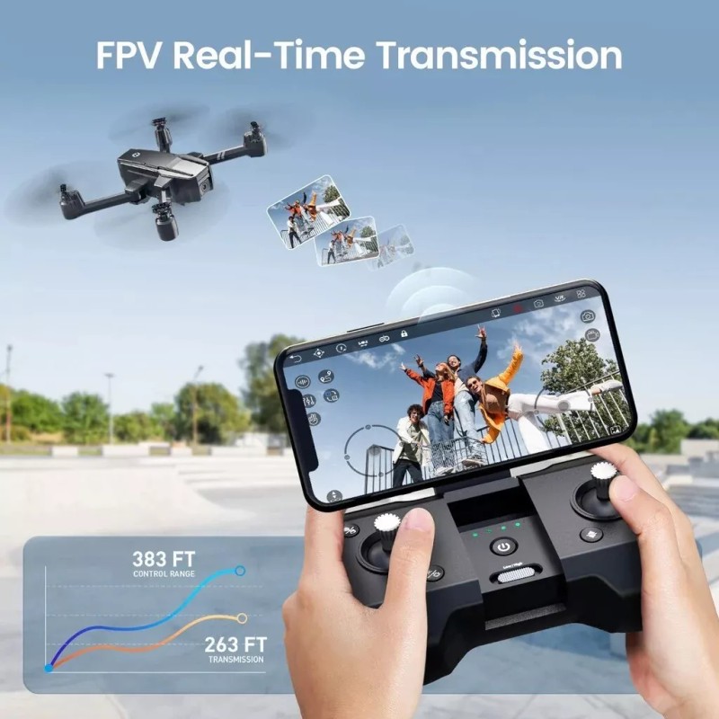 Holy Stone HS440 Foldable FPV Drone with 1080P WiFi Camera