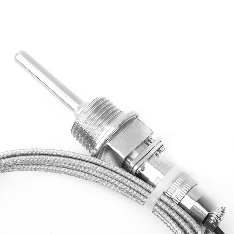 K Type Temperature Sensor RTD Stainless Steel Thermocouple Temperature Probe