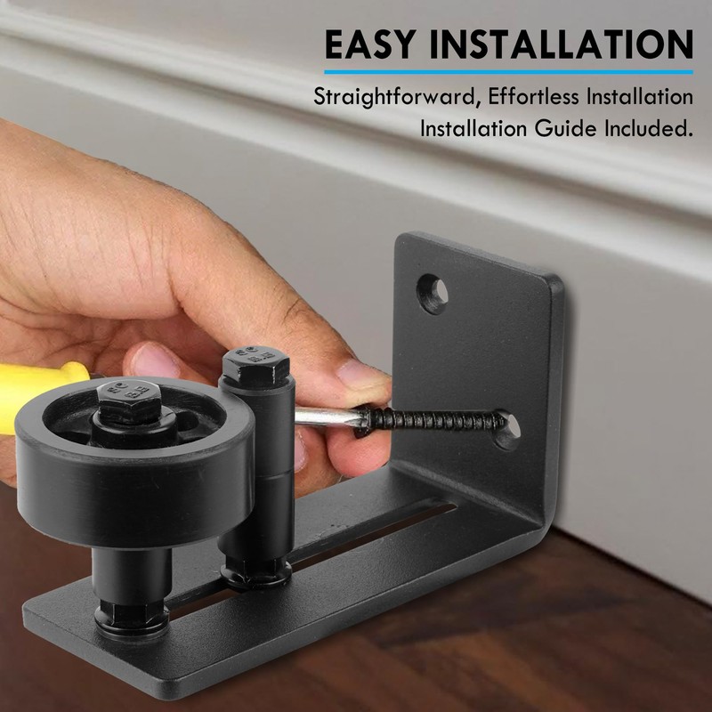 Quality Merch 2 Pack Barn Door Floor Guide - Sliding