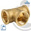 tecuro T-piece on all sides internal thread Rp 1/2 inch,