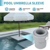 Pool Umbrella Pole Stabilizer, Pool Umbrella Adapter for Single-Threaded Baja