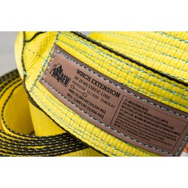 AEV Full-Size Winch Extension Strap 4" x 30' / 31,360 LBS Minimum Breaking Strength
